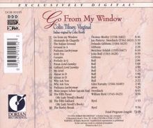 Colin Tilney - Go from my Window, CD