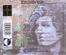 Georg Friedrich Händel (1685-1759): Alexander's Feast, 2 CDs