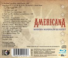 Modern Mandolin Quartet - Americana, 1 Blu-ray Audio und 1 CD