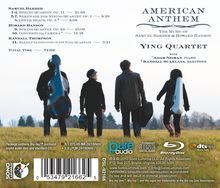 Samuel Barber (1910-1981): Ying Quartet - American Anthem, 1 CD und 1 Blu-ray Audio