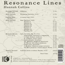 Hannah Collins - Resonance Lines, CD