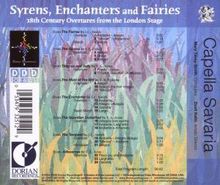 Syrens,Enchanters &amp; Fairies - 18th Century Overtures, CD