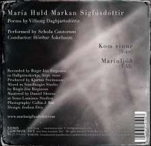 Maria Huld Markan Sigfusdottir (geb. 1980): Chorwerke, CD
