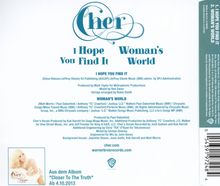 Cher: I Hope You Find It/Woman's World (2track), Maxi-CD