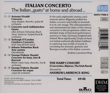 The Harp Consort - Italian Concerto, CD