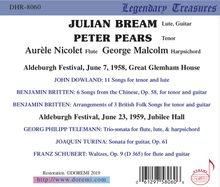 Julian Bream - Legendary Treasures Vol.1, CD