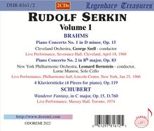 Rudolf Serkin Live Vol.1, 2 CDs