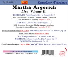 Martha Argerich - Legendary Treasures Vol.11, 2 CDs