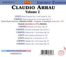Claudio Arrau - Legendary Treasures Vol.2, 2 CDs
