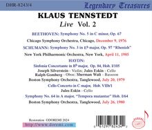 Klaus Tennstedt - Live Vol.2, 2 CDs