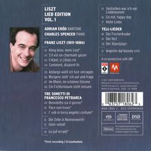 Franz Liszt (1811-1886): Lied Edition Vol.1, Super Audio CD