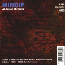 Abdullah Ibrahim (Dollar Brand) (geb. 1934): Mindif, CD