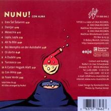 Nunu: Con Alma, CD