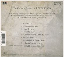 The Khoury Project: Revelation, CD