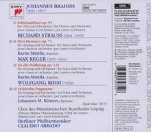 Abbado dirigiert Hölderlin-inspirierte Musik, CD