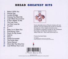 Bread: Anthology Of Bread, CD