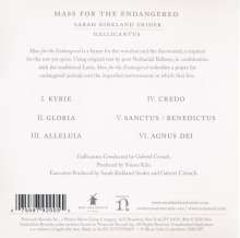 Sarah Kirkland Snider (geb. 1973): Mass for the Endangered, CD