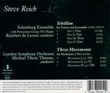 Steve Reich (geb. 1936): Three Movements, CD