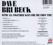 Dave Brubeck (1920-2012): We're All Together For The First Time, CD