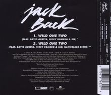 Jack Back feat. David Guetta: Wild One Two, Maxi-CD