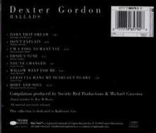 Dexter Gordon (1923-1990): Ballads, CD