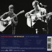 Dave Matthews: Live At Luther College, 2 CDs