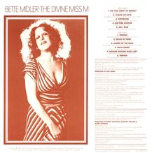 Bette Midler: The Divine Miss M (remastered) (180g), LP