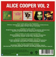 Alice Cooper: Original Album Series Vol.2, 5 CDs