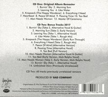 Bad Company: Burnin' Sky (Deluxe-Edition), 2 CDs