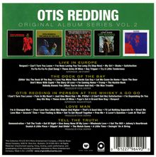 Otis Redding: Original Album Series Vol.2, 5 CDs