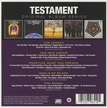 Testament (Metal): Original Album Series, 5 CDs