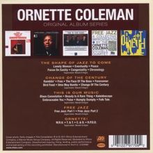 Ornette Coleman (1930-2015): Original Album Series, 5 CDs