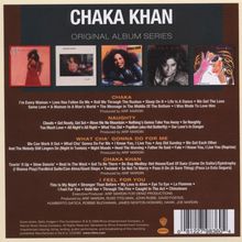 Chaka Khan: Original Album Series, 5 CDs