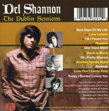 Del Shannon: The Dublin Sessions, CD
