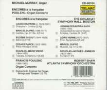 Francis Poulenc (1899-1963): Konzert für Orgel,Streicher &amp; Pauken, CD
