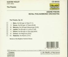 Gustav Holst (1874-1934): The Planets op.32, CD