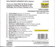Filmmusik: Hollywood's Greatest Hits, CD