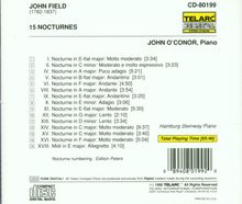 John Field (1782-1837): Nocturnes Nr.1,2,4-6,8-16,18, CD