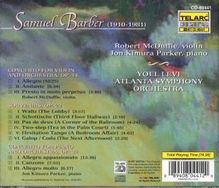 Samuel Barber (1910-1981): Klavierkonzert op.38, CD