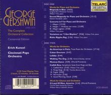 George Gershwin (1898-1937): Gershwin Centennial Edition - Sämtl.Orchesterwerke, 2 CDs