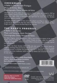 Sadler's Wells Royal Ballet:Checkmate &amp; The Rake`s Progress, DVD