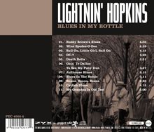 Sam Lightnin' Hopkins: Blues In My Bottle, CD