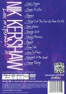 Nik Kershaw: Live In Germany 1984, DVD