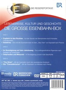 Die große Eisenbahn-Box, 3 DVDs