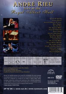 Live At The Royal Albert Hall 2002, DVD