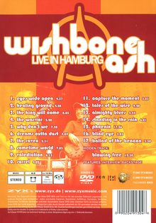 Wishbone Ash: Live In Hamburg, DVD