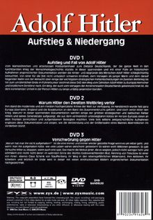 Adolf Hitler - Aufstieg und Niedergang, 3 DVDs