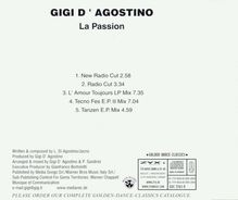 Gigi D'Agostino: La Passion, Maxi-CD