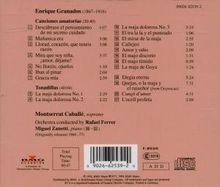 Enrique Granados (1867-1916): Lieder, CD