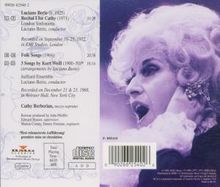 Luciano Berio (1925-2003): Recital I for Cathy, CD